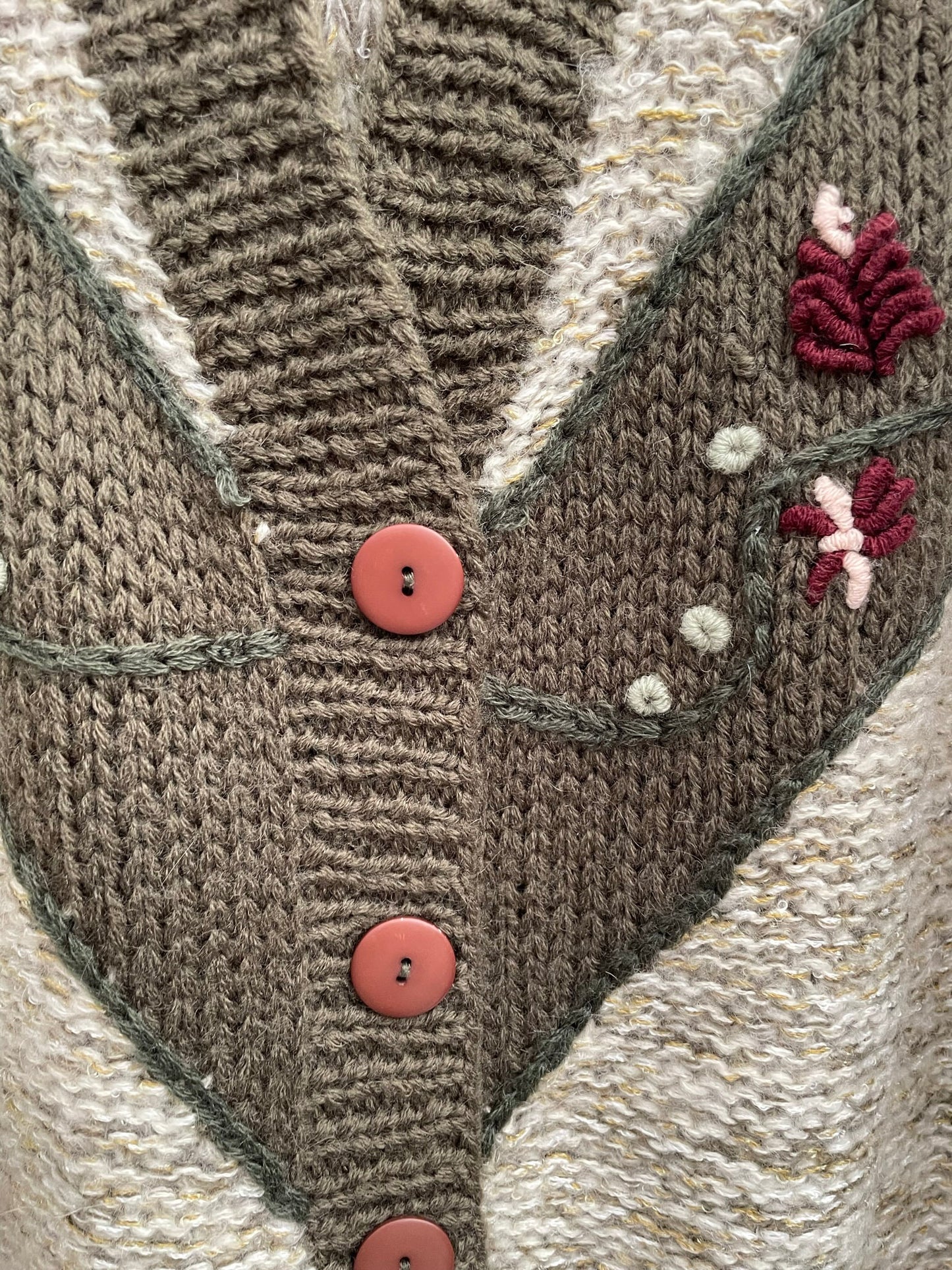 Cardigan verde