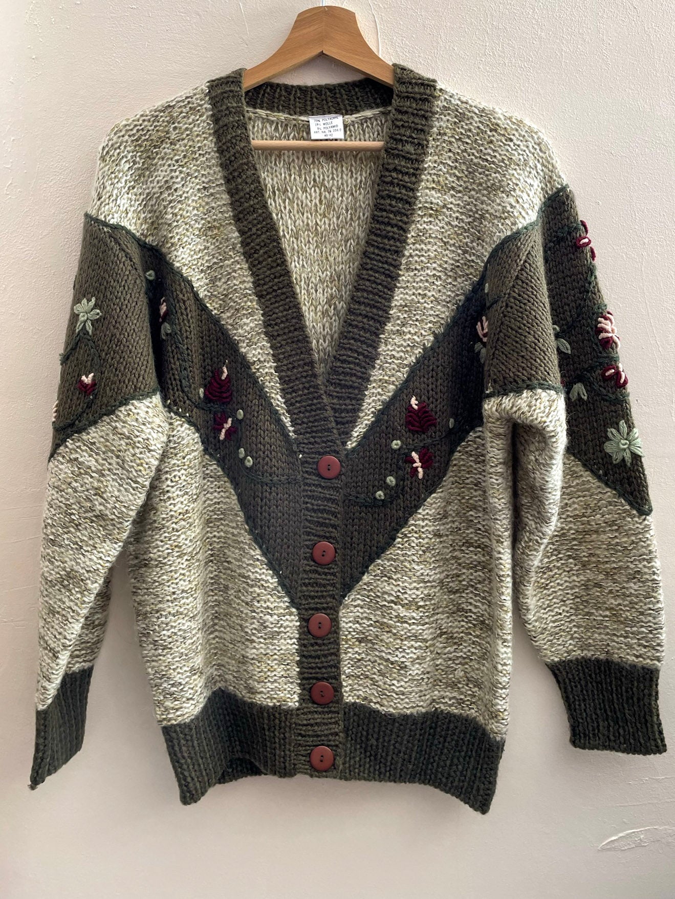 Cardigan verde